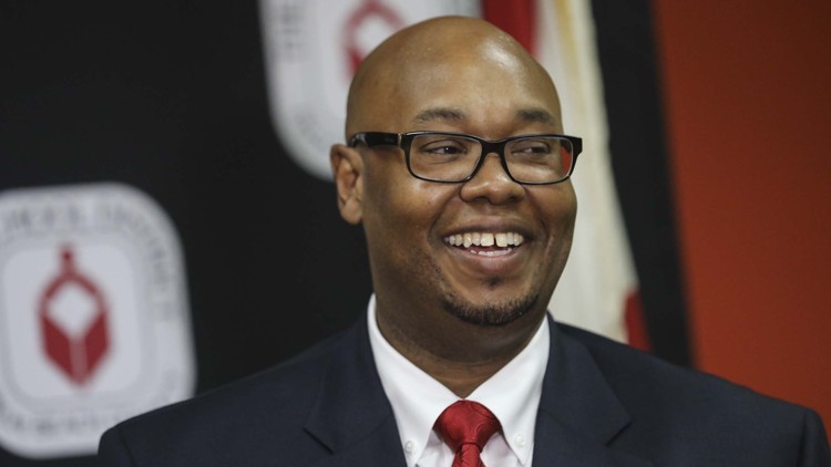 David Fennoy, 41, was recently assigned the position of Palm Beach County’s first African-American superintendent.