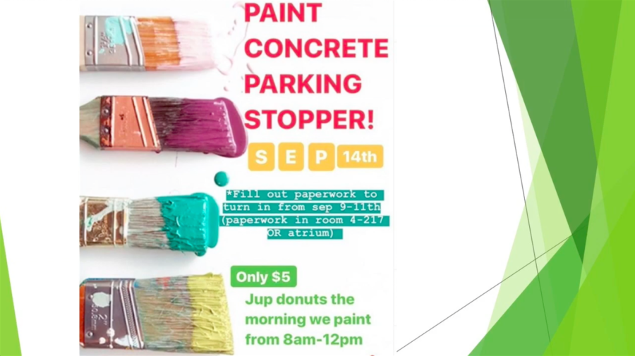 Jupiter High students to paint their parking stoppers