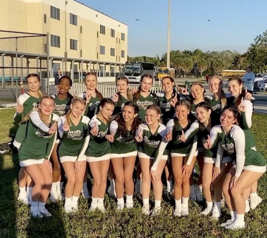 Jupiter Cheer ends season with fifth place at Nationals 
