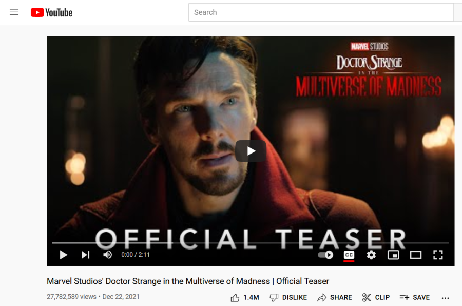 Doctor Strange in the Multiverse of Madness trailer released on December 22, 2021
Marco Thomas