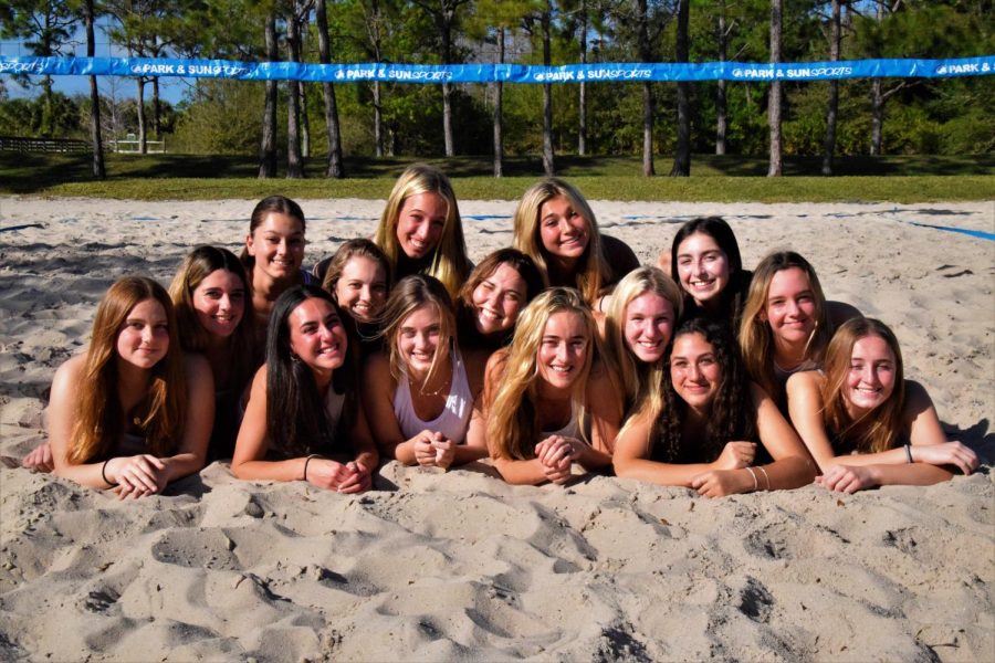 Jupiter High begins first official beach volleyball season
