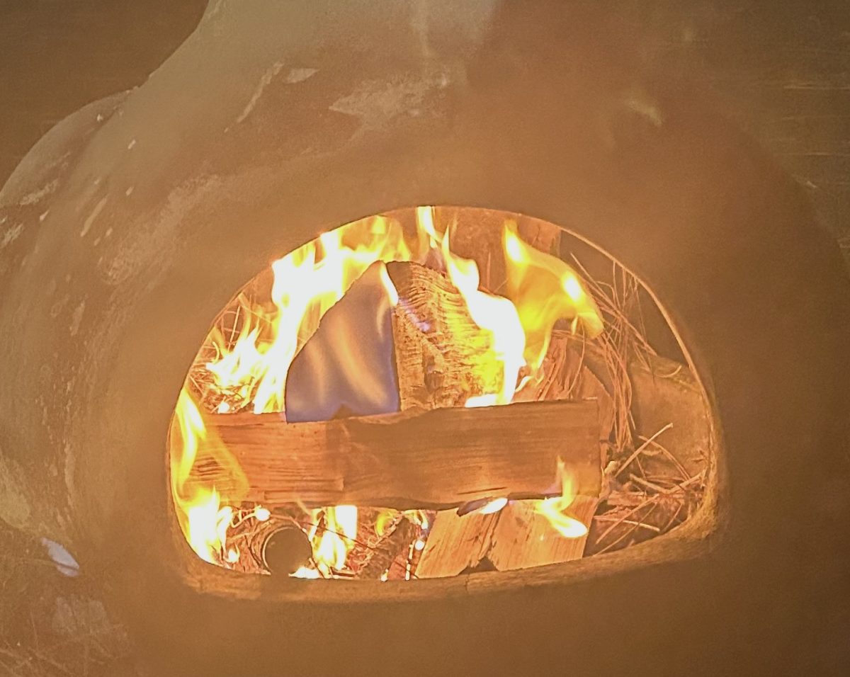 Fireplace+burning