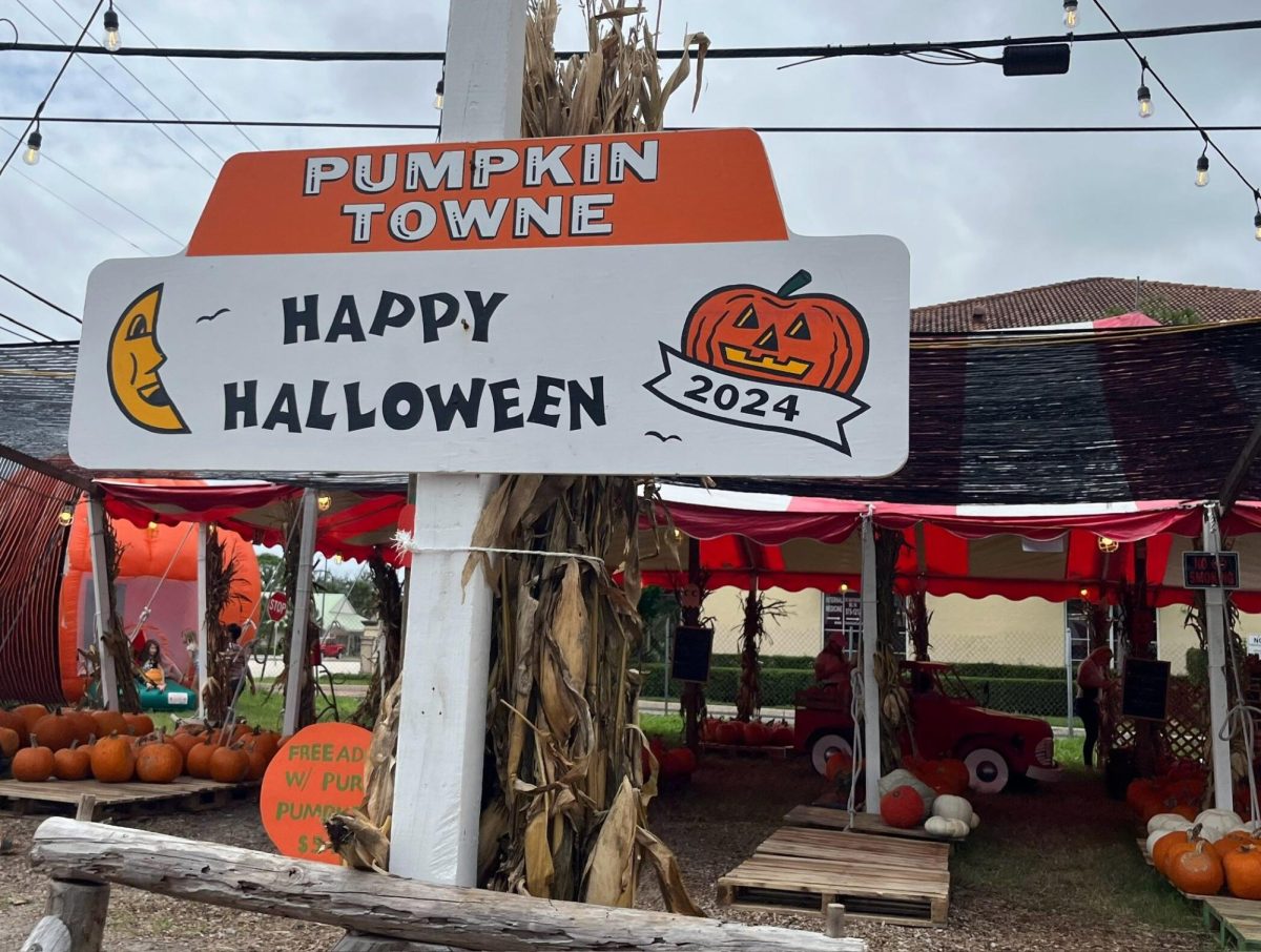 Sign at Pumpkin Towne Pumpkin Patch 