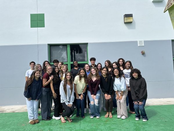 Full photo of the 2025-2026 yearbook staff
