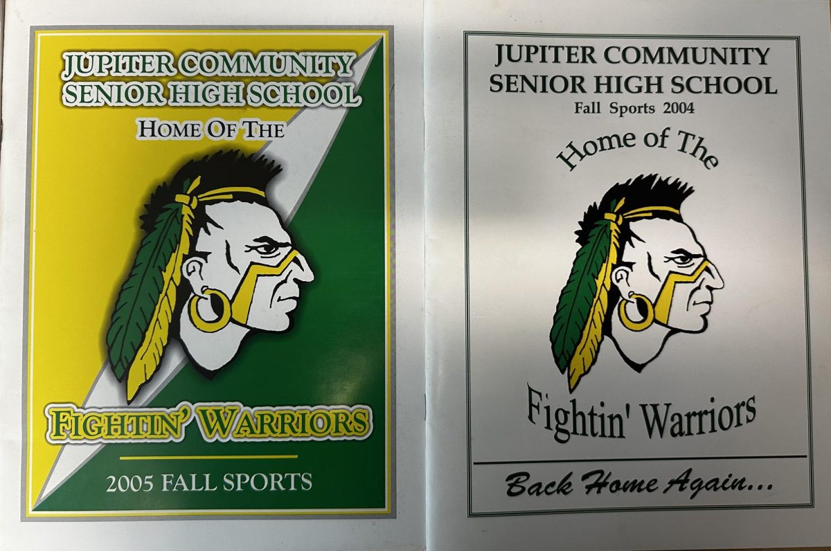 Old programs displaying history of Jupiter
