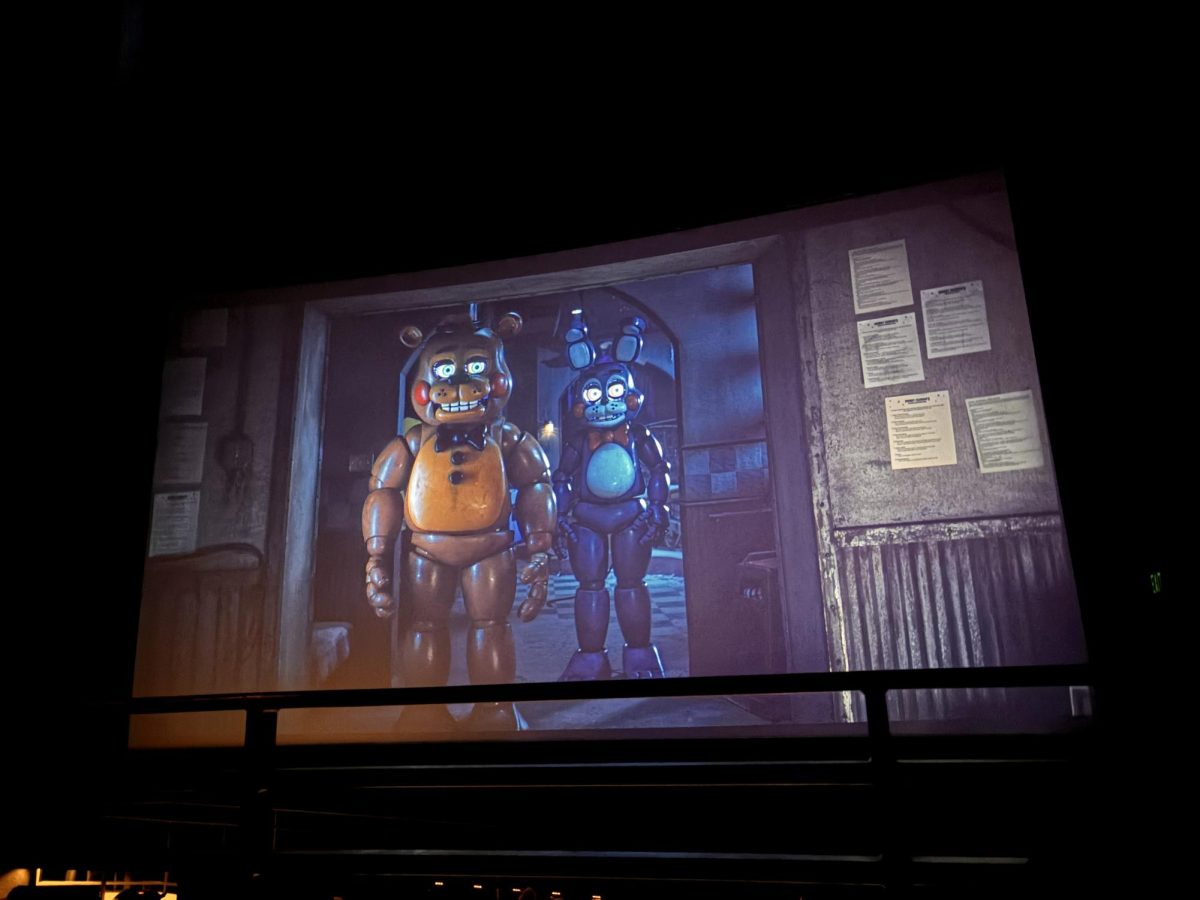 Toy Freddy and Toy Bonnie in "Five Nights at Freddy's 2"