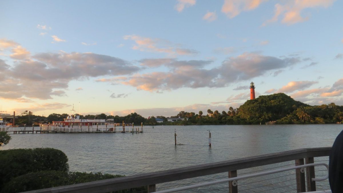 Over looking the Jupiter Inlet 