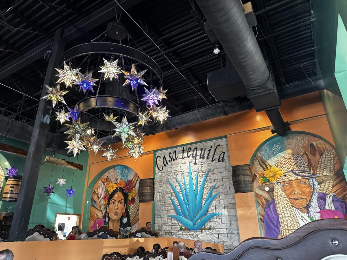 Brand new Jupiter location of Casa Tequila, with colorful decorations inside.