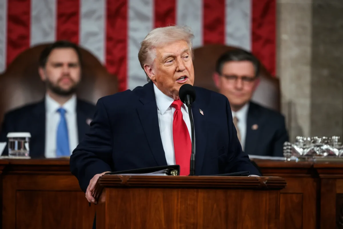Picture From President Trump's State of the Union address taken by the White House