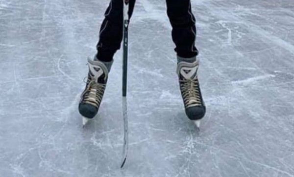 Female Hockey Player After Practice at Local Rink, Palm Beach Ice Works